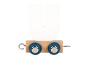 Børneværelse - Small Foot - Wooden Letter Train Polar - U - 12591