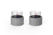 Boligindretning - Tenderflame Breeze 10 2-Pack Grey Ceramic - TF-600057