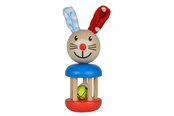 Babylegetøj - Eichhorn Baby Wooden Rattle Rabbit - 100017013