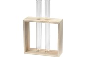 Konstruktionslegetøj - Creativ Company Wooden Rack with Test Tubes 3 pcs. - 57962