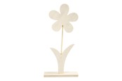 Konstruktionslegetøj - Creativ Company Wooden Flower with Base 26cm - 57931