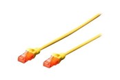 Netværkskabel - DIGITUS Professional patch cable - 5 m - yellow - Gul - 5m - DK-1617-050/Y