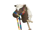 Dukke, bamse og udstyr - Goki Wooden Hobby Horse Brown - RA 200