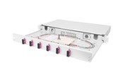 Netværkstilbehør - DIGITUS Professional DN-96320-4 - fibre-optic splice box - 1U - 19" - DN-96320-4