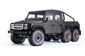 Fjernstyret - Amewi AMXRock RCX10.3P Scale Crawler 6x6 Pick-Up 1:10 ARTR Grey - 22558