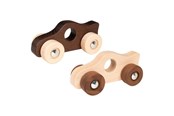 Trælegetøj - Goki Wooden Push Figure Race Car - 55891