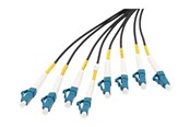 Netværkskabel - DIGITUS breakout cable - 100 m - black - Sort - 100m - DK-2A338U100BK-BBB