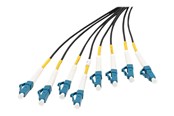 Netværkskabel - DIGITUS breakout cable - 30 m - black - Sort - 30m - DK-2A338U030BK-BBB