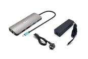 Dockingstation - I-Tec USB-C Metal Nano 2x Display Docking Station with PD 100 W + Charger 100W - C31NANOHDM2D100