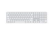 Tastatur - Apple Magic Keyboard with Touch ID and Numeric Keypad - Tastatur - Amerikansk engelsk - Hvid - MXK73LB/A