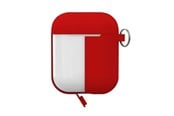 Hovedtelefoner/headset - Puro APCASE1RED Silicon Case - AirPods 2016/19 - APCASE1RED