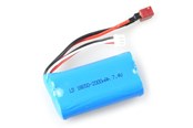 Fjernstyret - Amewi RC Accessories LiPo Battery 2S 7.4V 2000mAh T-Plug - 28970