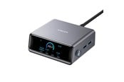 Mobil - Adaptere & Opladere - Anker Prime-Oplader (250 W, 6 Porte GaNPrime) – Sølv - A2345341