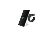 Mobil - Adaptere & Opladere - FIXED 3in1 Wireless Charging station for Samsung - White - FIXPOS-SA-WH