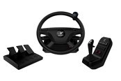Spil tilbehør - Aerosoft Truck + Bus Wheel System - Wired Wheel, gamepad and pedals set - PC - 16037