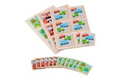 Brætspil - Goki Wooden Memo Game 36 pcs. - 56315