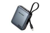 Powerbank - Vention Powerbank FHEH0 10000mAh 35W (Gray) Powerbank - Grå - 10000 mAh - FHEH0