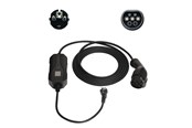 Elbil ladere - Sinox EV ladekabel mode 2 - 6A 1 fase - 5m - Sort - SEV5000