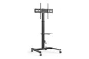Vægbeslag, AV-Beslag & AV-Møbler - TECHLY cart - for LCD TV - with shelf - black - Max 40 kg - recommended for 70" - ICA-TR228