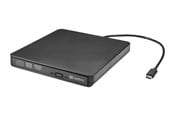 Optiske Drev (DVD / BR / Floppy) - Sandberg USB-C/A DVD Burner - CD-RW (Brænder) - USB-C - Sort - 136-62