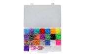 Kreativitet & Hobbyartikler - Paulinda - Cool Loom in Storage Box 5000pcs. - CLM-0014