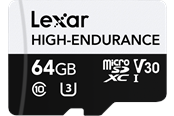Hukommelseskort - Lexar High-Endurance microSD - 100MB/s - 64GB - LMSHGED064G-BCNNG