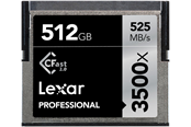 Hukommelseskort - Lexar Professional 3500x CFast 2.0 - 525MB/s - 512GB - LC512CRBNA3500