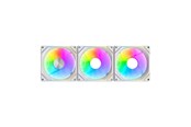 Kabinet Køler - Darkflash Gauss G24 3-in-1 computer fans (white) - Kabinet køler - 120mm - Hvid - 33 dBA - Gauss G24 3IN1 White