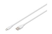 USB kabel - DIGITUS ASSMANN Lightning cable - MFI Certified - 50 cm - AK-600108-005-W