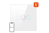 Smart Home - Avatto Smart Light Switch WiFi TS02-EU-W3 3 Way TUYA (white) - TS02-EU-W3