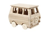 Kreativt Legetøj - Creativ Company Wooden Mini Bus 17x10x13cm - 56113