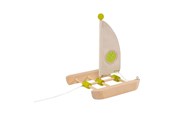 Konstruktionslegetøj - Goki Wooden Catamaran Construction Kit 11 pieces. - 63888