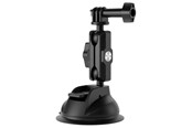 Actionkamera tilbehør - TELESIN Universal Suction Cup Holder with phone holder and action camera mounting TE-SUC-012 - TE-SUC-012