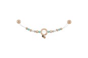 Babylegetøj - Goki Wooden Stroller Chain Star with Clips - 65248