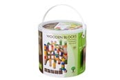 Babylegetøj - Joueco Wooden Blocks 100pcs. - 80019