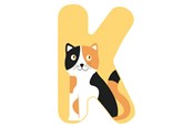 Kreativt Legetøj - Small Foot - Wooden Animal Children's Letter - K - 12518