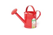 Udendørsleg - Bigjigs Red Metal Watering Can - BJ294