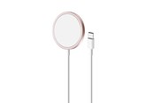 Mobil - Adaptere & Opladere - Puro PURO magnetisk oplader USB-C MagSafe - Rosa - CUSBCMAG1ROSE