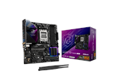 Bundkort - ASRock B850M Riptide WiFi Bundkort - AMD B850 - AMD AM5 socket - DDR5 RAM - Micro-ATX - 90-MXBS30-A0UAYZ