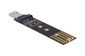 Harddisk - tilbehør - DeLOCK Interface Adapter - M.2 Card (PCIe NVMe & SATA) - USB 3.2 (Gen 2) - 64197