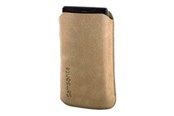 Mobil - Covers & Cases - Hama Samsonite Toledo Leather Sleeve Beige iPhone 3 & 4/4s - 106521