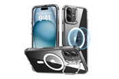 Mobil - Covers & Cases - ESR Classic Hybrid (HaloLock) case with stand for iPhone 16 Plus (transparent) - 1A7480102
