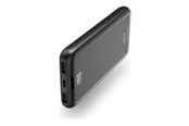 Powerbank - Hama Performance 10 Power Pack 10000 mAh 3 Outputs: USB-C 2x USB-A Anthracite Powerbank - Sort - 10000 mAh - 00201709