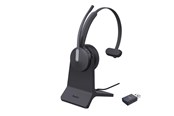 Hovedtelefoner/headset - Yealink WH64 Hybrid Mono with Charging Stand Teams - 1208698