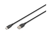 USB kabel - DIGITUS - USB-C cable - USB to 24 pin USB-C - 50 cm - AK-300340-005-S