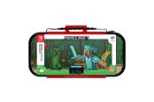 Spil tilbehør - PDP Travel Case Plus GLOW - Minecraft Forest Battle - Miscellaneous Taske - Nintendo Switch - 0708056073268