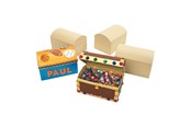 Konstruktionslegetøj - Colorations - Decorate your own Treasure Chest Set of 12 - TRESUR