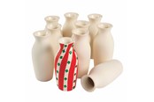 Kreativt Legetøj - Colorations - Decorate your own Ceramic Vase Set of 12 - CHMINIVA