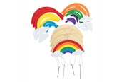 Kreativt Legetøj - Colorations - Make and Decorate your own Wind Chimes Set of 12 - CHCHIMES