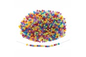 Kreativt Legetøj - Colorations - Glitter Beads Color in Bag 453 grams - PONY3